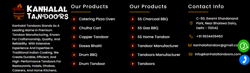 Tandoor Manufacturers Near Me – Kanhalal Tandoors